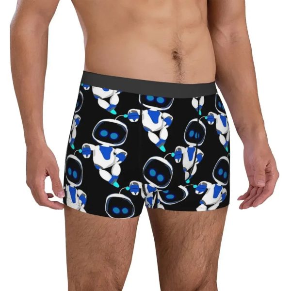 Repeat Pattern Edition Black - Astro Bot Boxers