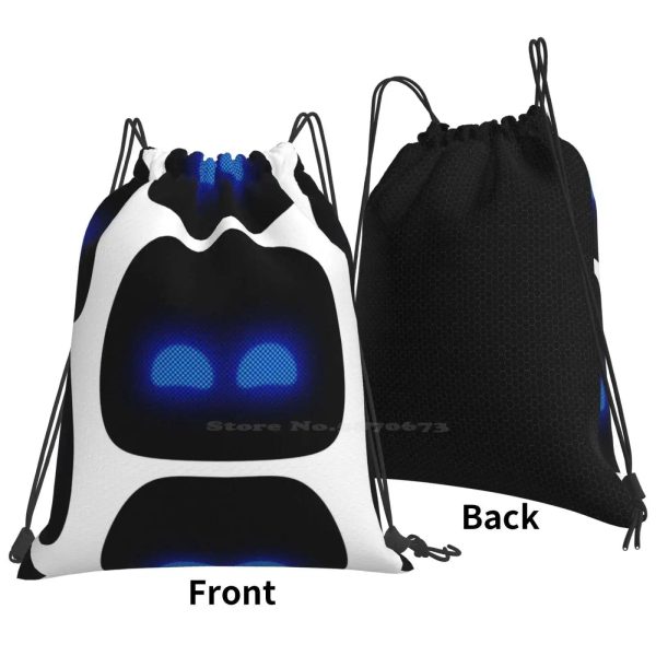 Stylish and Functional for Every Fan - Astro Bot Drawstring Bag