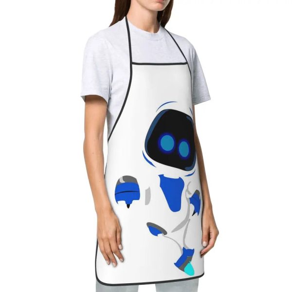 Hero Edition - White - Astro Bot Kitchen Apron