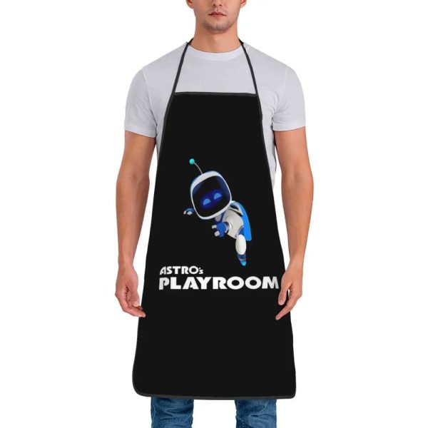 Playroom Edition Black - Astro Bot Kitchen Apron