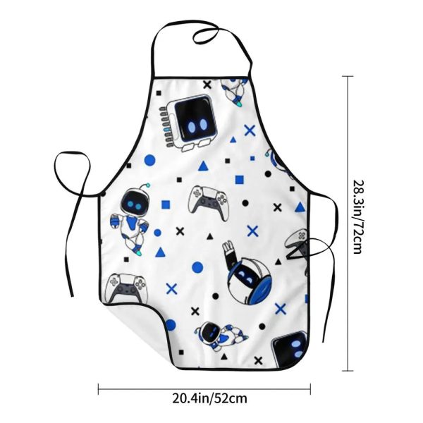 Controller Edition White - Astro Bot Kitchen Apron