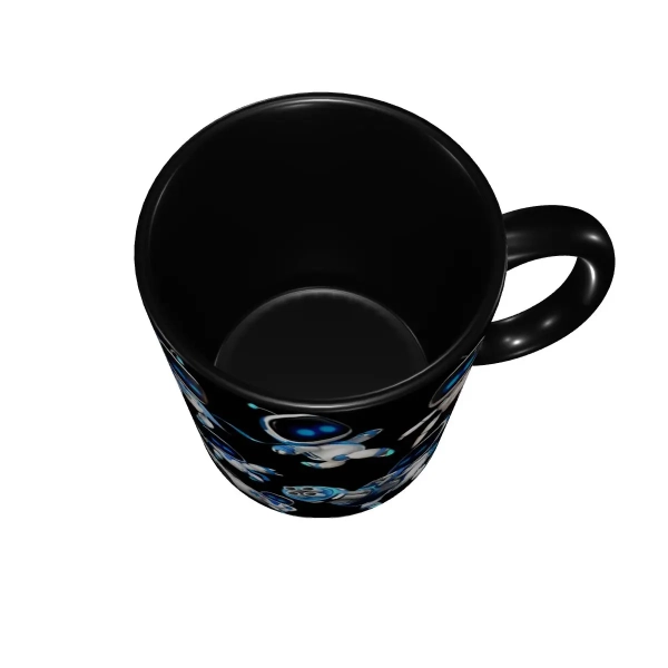 Astro Bot Action Mode Light Blue Mug